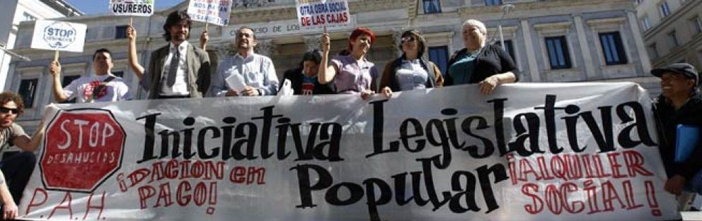 Foto: Afectados por Hipotecas piden en juzgados de toda España la suspensión de todos los desahucios