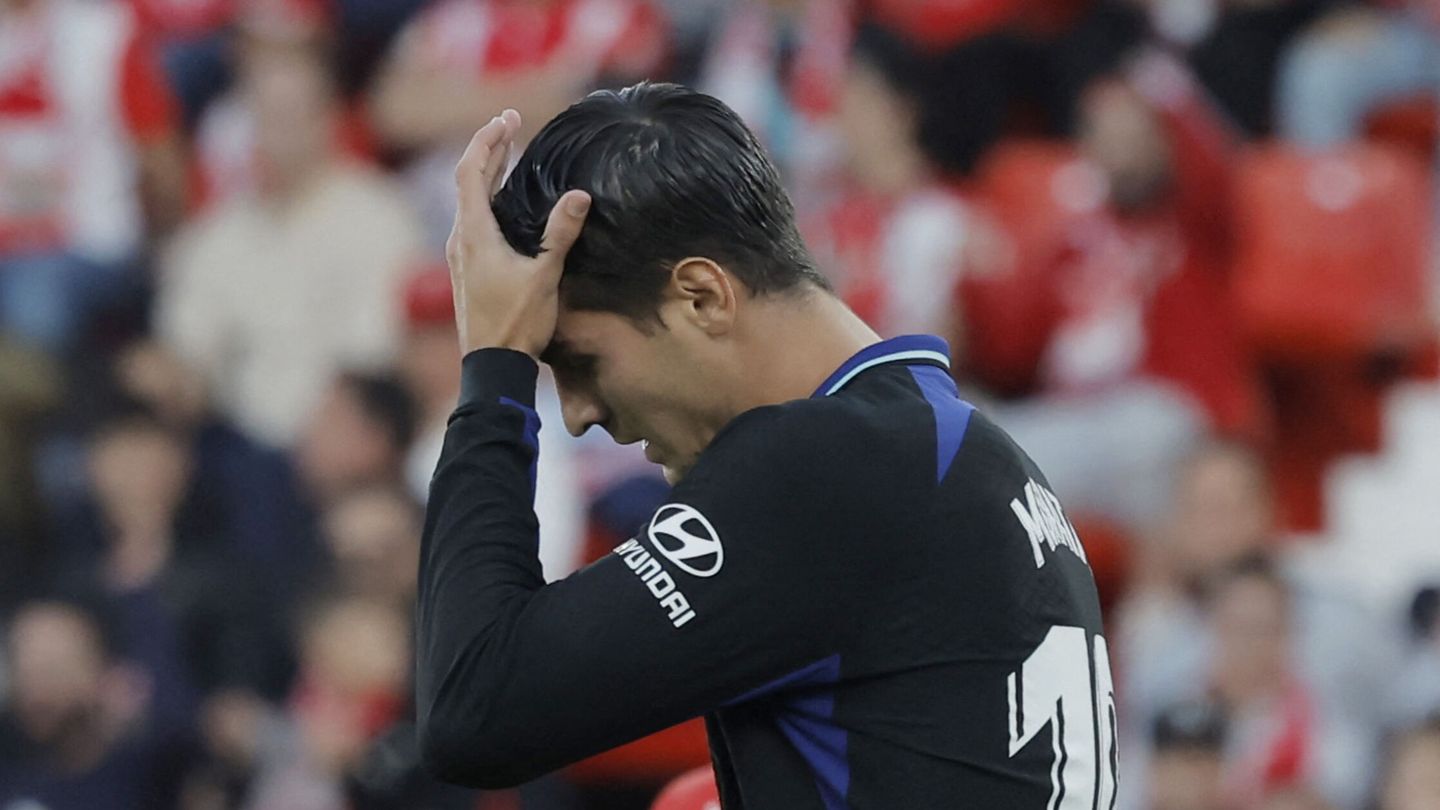 Morata no ha dado un salto de calidad al Atlético en ataque. (Reuters/Jon Nazca)