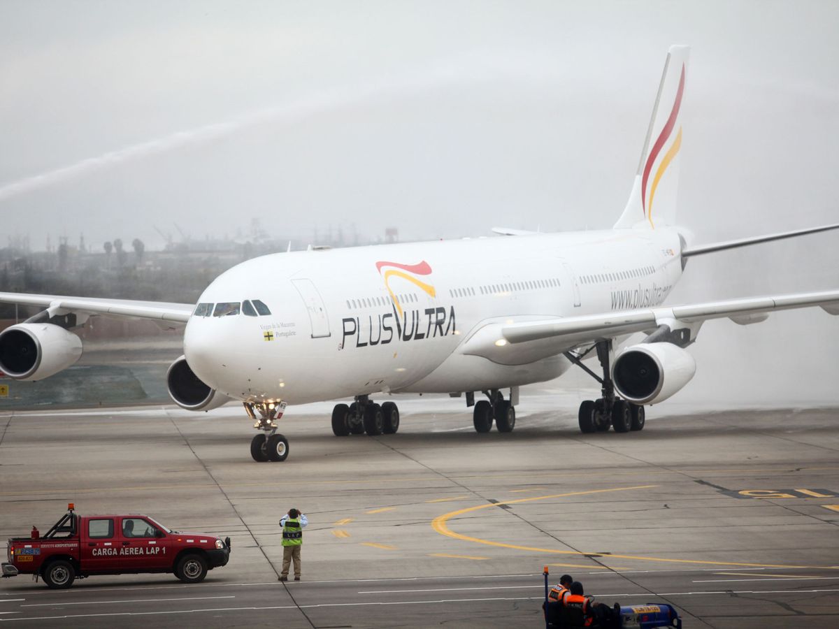 Foto: La aerolínea plus ultra inicia vuelos regulares con ruta entre madrid y lima