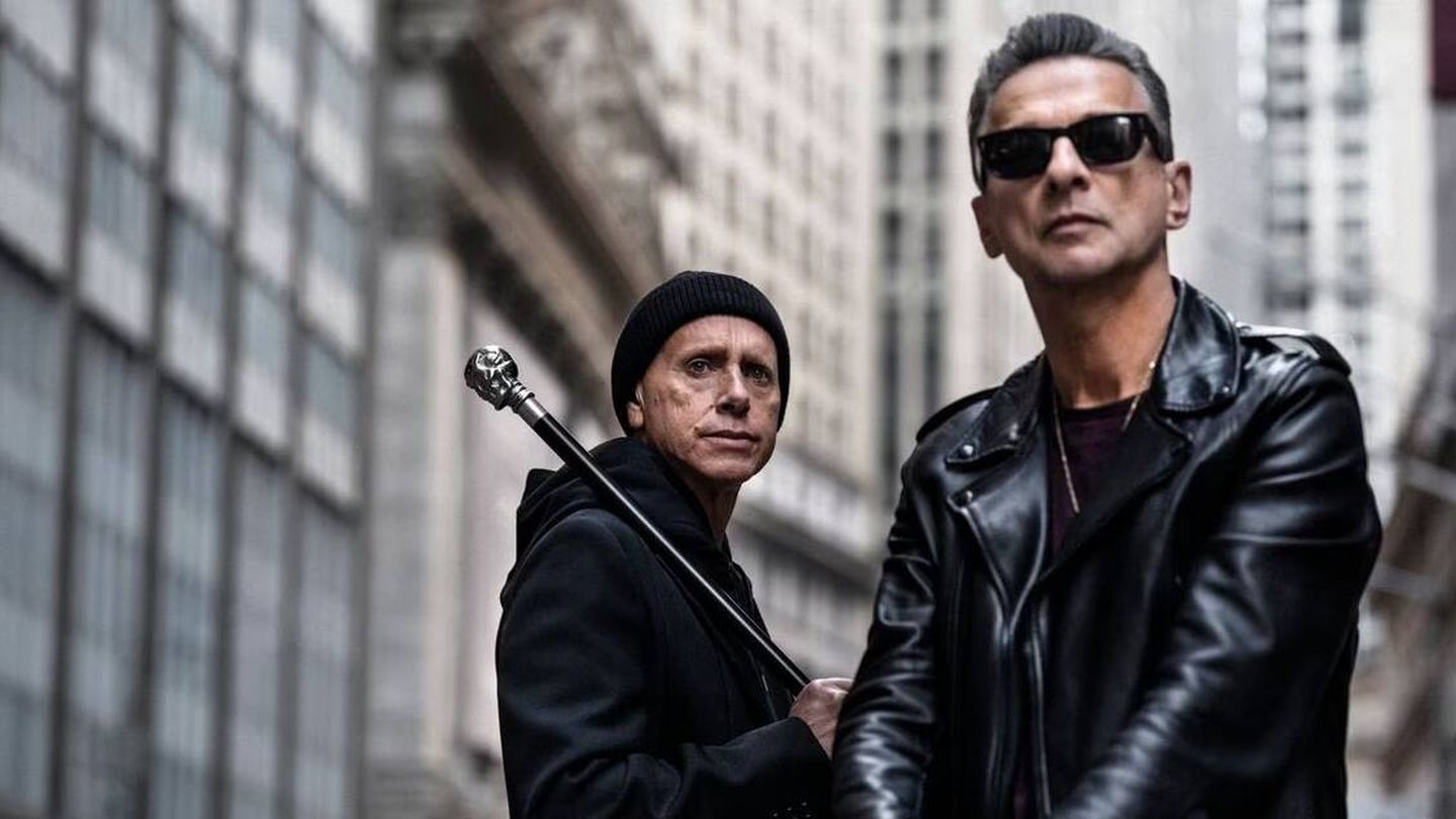 Martin L. Gore y Dave Gahan, Depeche Mode versión 2023. (Cortesía)