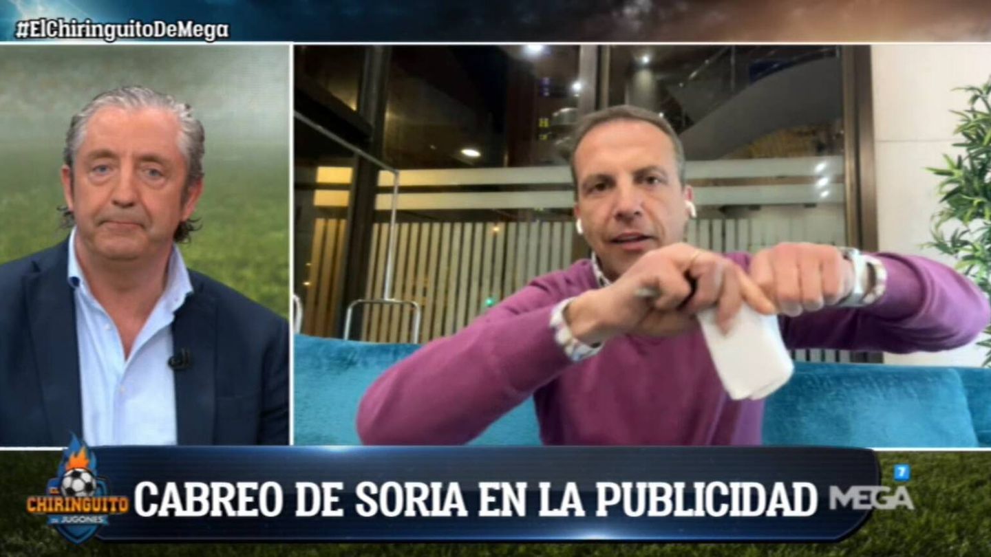 Pedrerol y Cristóbal Soria. (Atresmedia).