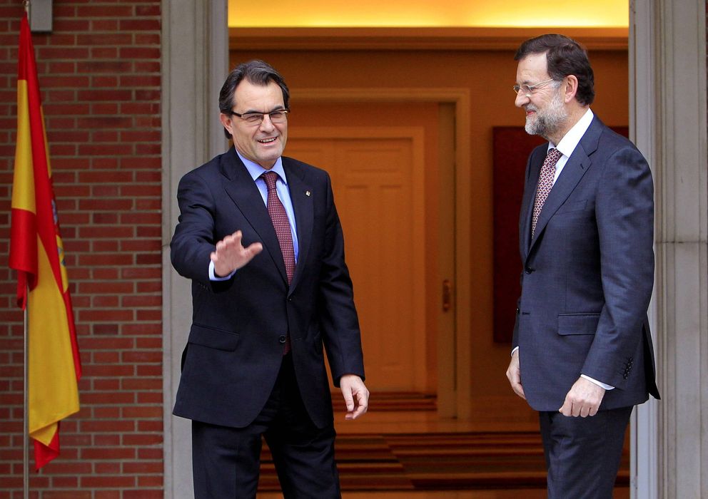 Foto: Fotografía de archivo de Mariano Rajoy (d) y el presidente de la Generalitat de Cataluña, Artur Mas. (EFE)