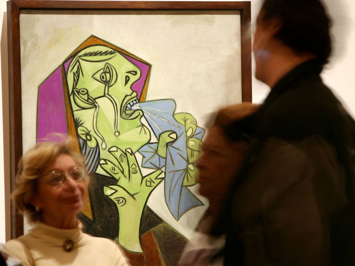 'Cabeza de mujer', una de las obras de Picasso prestadas por Stunt al príncipe Carlos. (Getty)