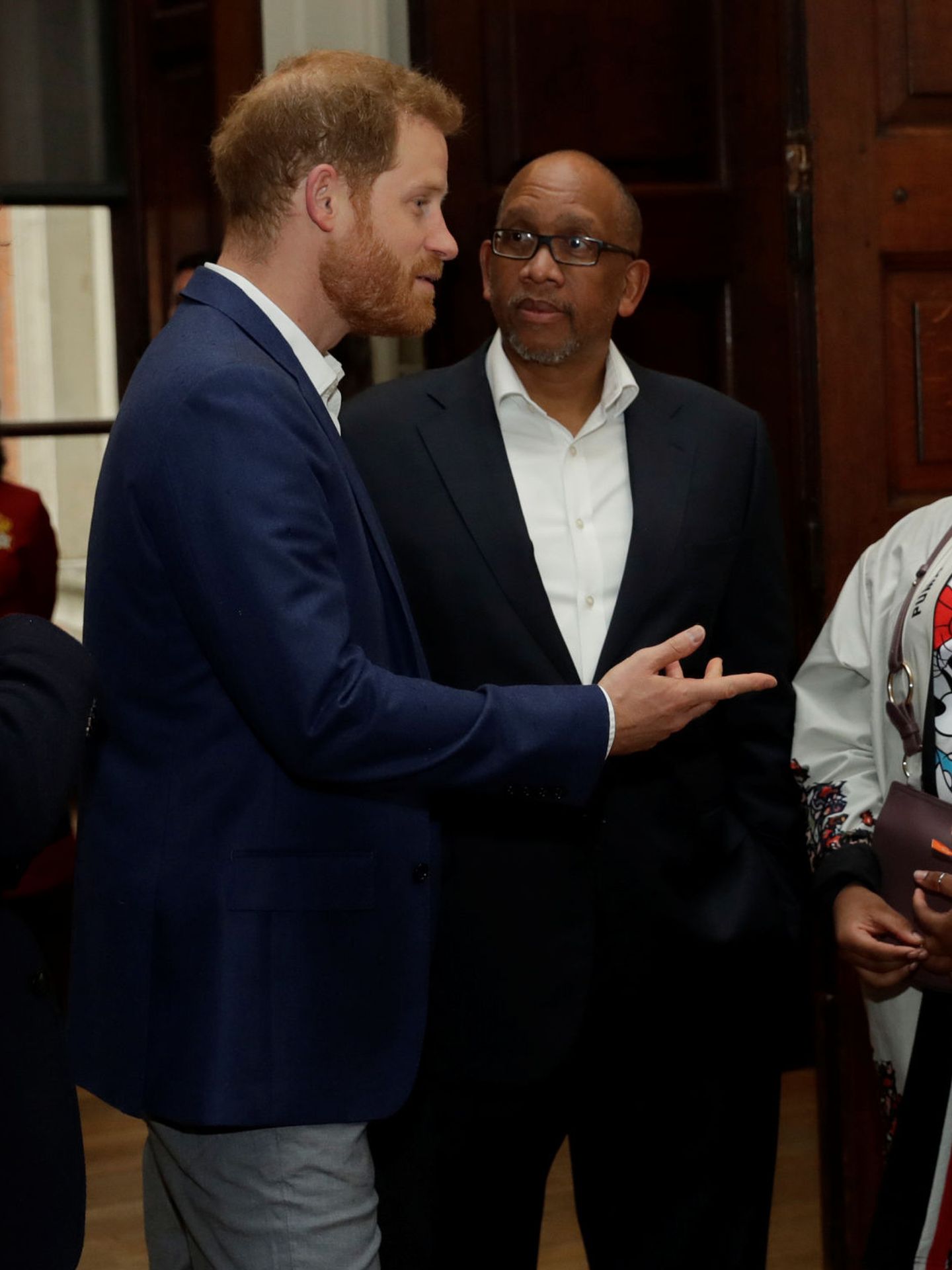 Seeiso de Lesoto, con el príncipe Harry en una de sus visitas al país africano. (EFE)