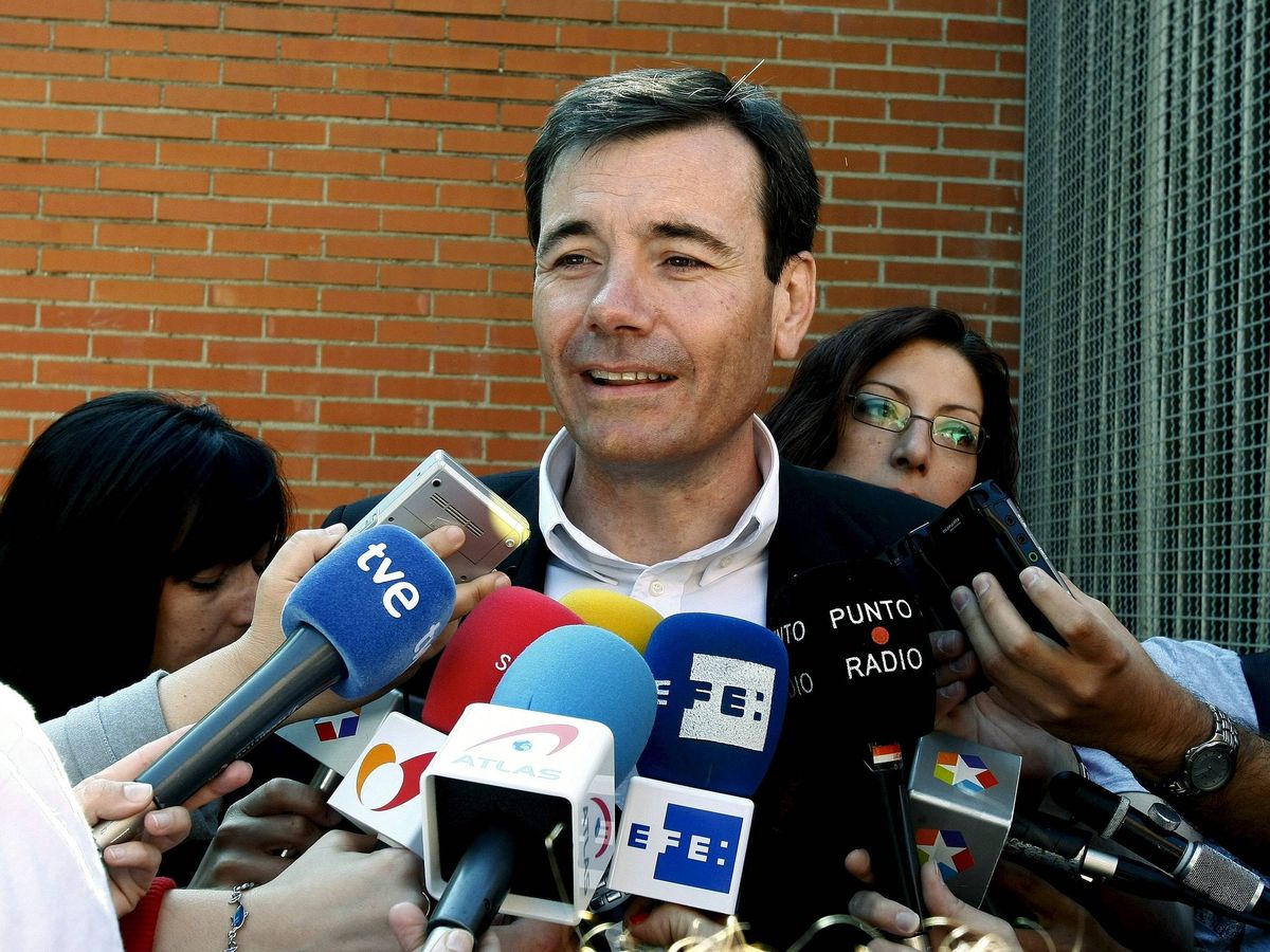 Foto: Tomás Gómez, mientras era candato a la presidencia de la Comunidad de Madrid, en 2011. (EFE)