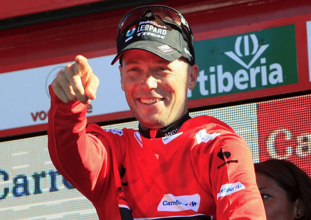 Foto: Chris Horner, ganador de la pasada Vuelta a España (Reuters). 