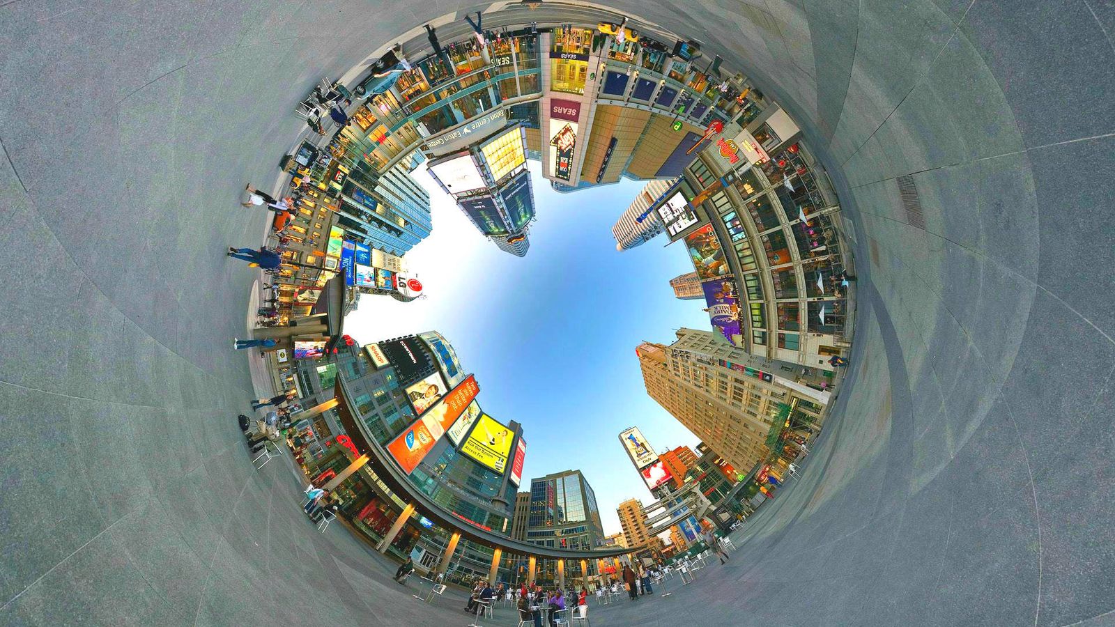 Foto: Una foto esférica en 360º