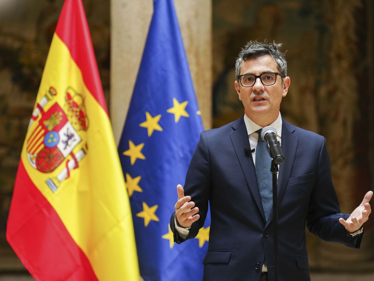 Foto: El ministro de la Presidencia, Félix Bolaños. (EFE/Borja Sánchez Trillo)