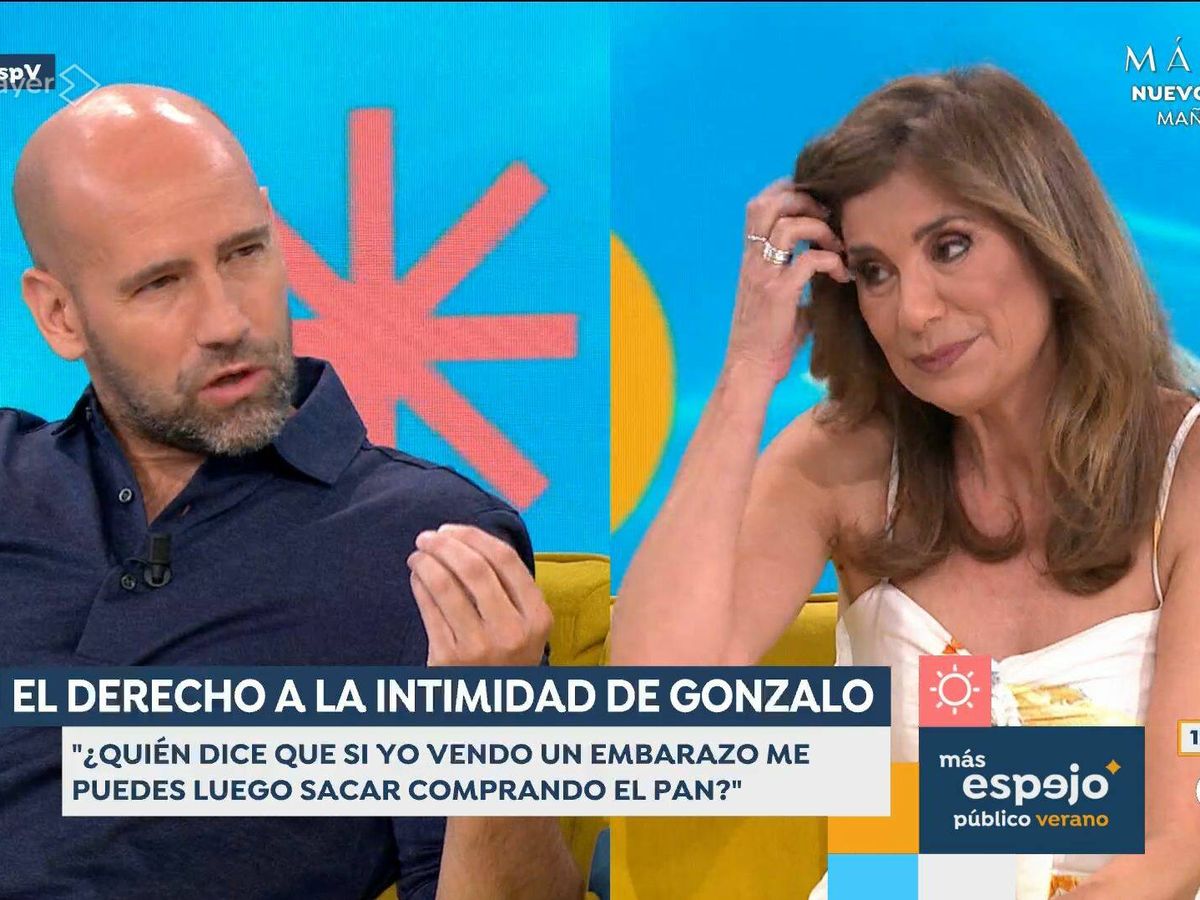 Foto: Gonzalo Miró y Gema López, en 'Espejo público'. (Antena 3)
