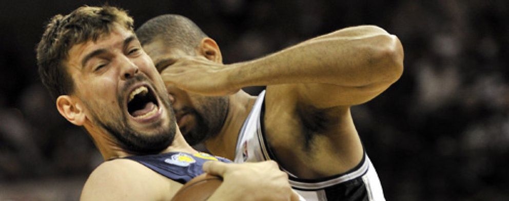 Foto: Los Spurs salvan el primer 'match-ball' ante los Memphis de un buen Marc Gasol