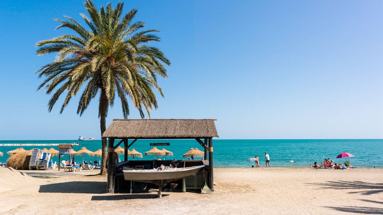 Foto: Un plan perfecto: Mediterráneo, playa, tumbona, espetos y un buen libro de Javier Castillo.(Cortesía)