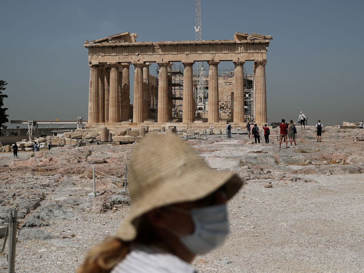 Foto: La Acrópolis de Atenas reabrió a los visitantes hace unos días (Reuters)