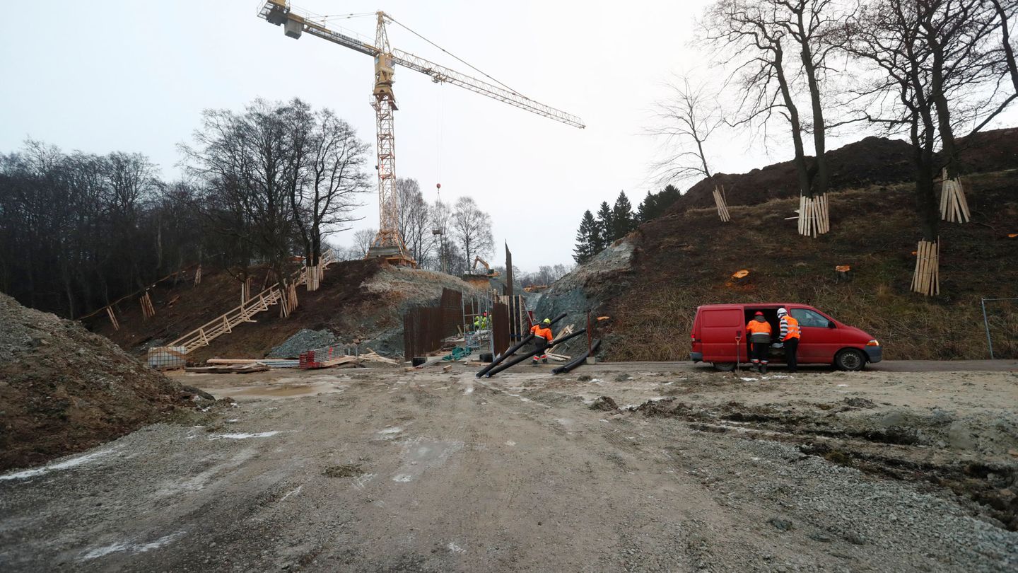 Construcción en Tallin. (Reuters/Ints Kalnins)