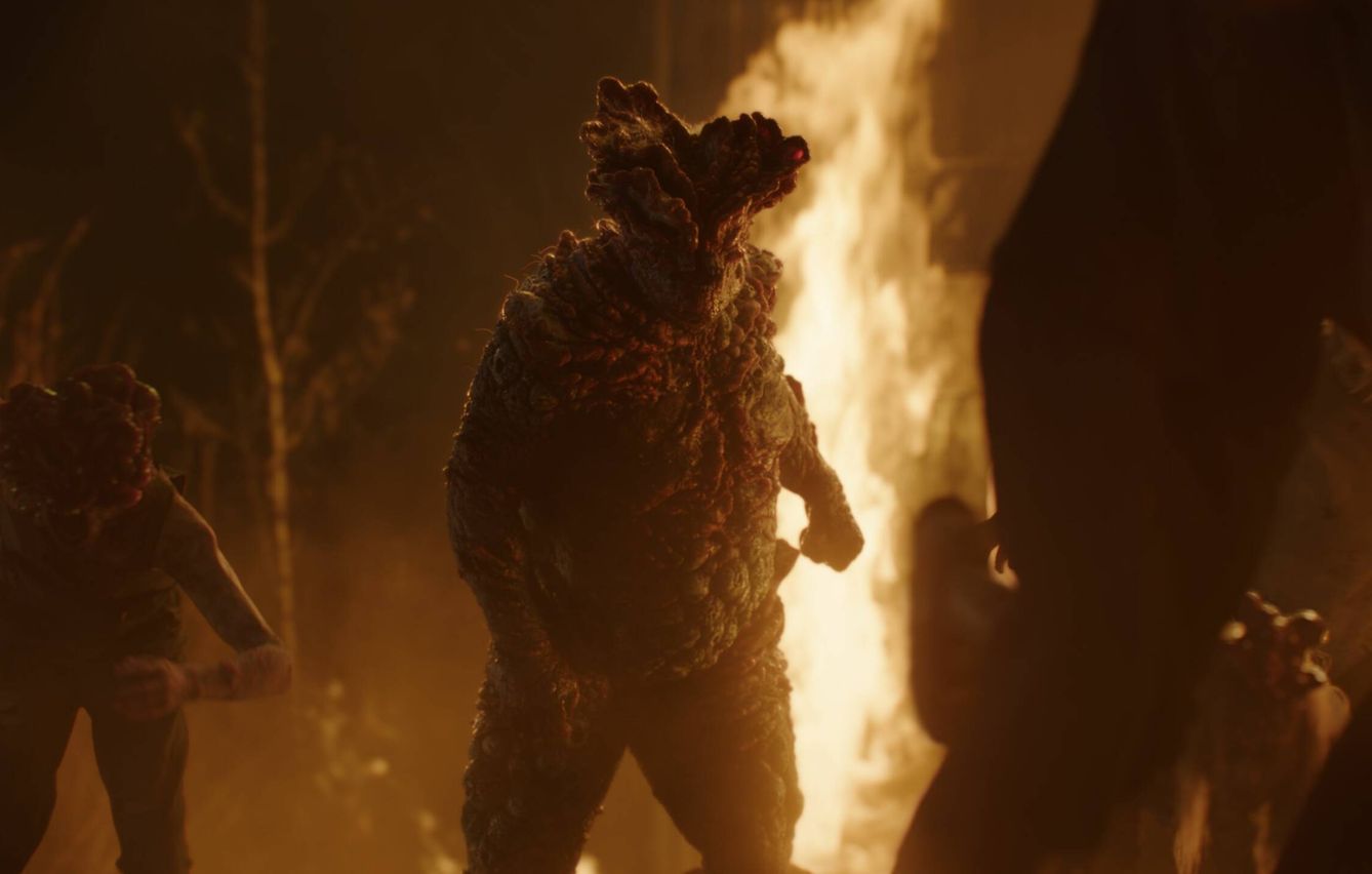 Uno de los monstruos de 'The Last of Us'. (HBO)