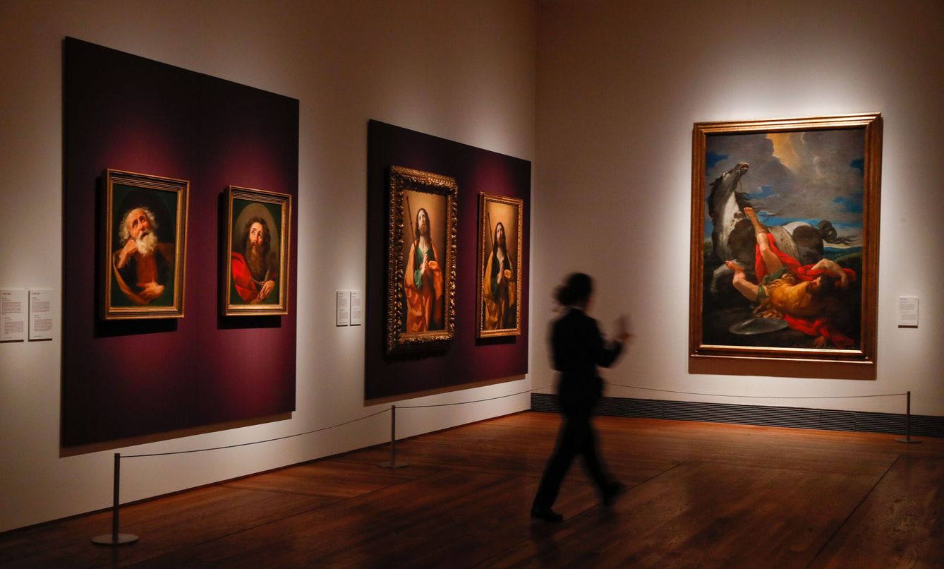 Una de las salas de la exposición de Guido Reni en el Prado. EFE