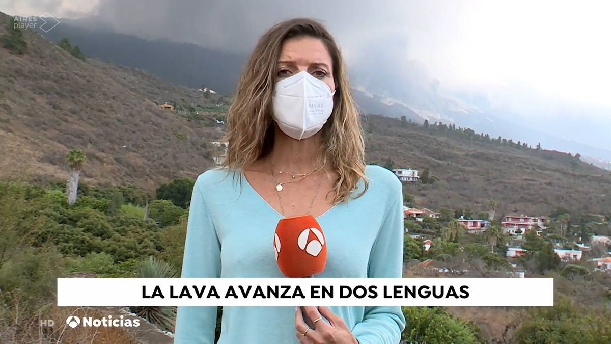 Los problemas de Himar González tras informar sobre el volcán en La Palma
