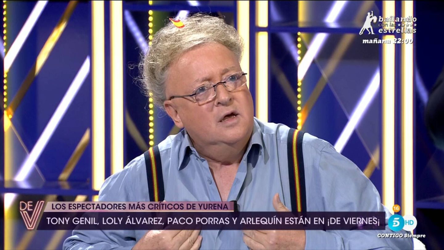 Paco Porras estalla contra Yurena en '¡De viernes!'. (Mediaset)