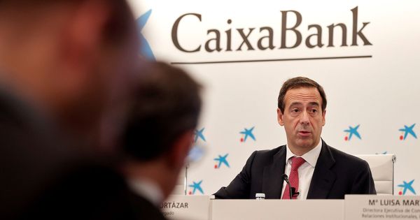 Foto: El consejero delegado de CaixaBank, Gonzalo Gortázar. (EFE)
