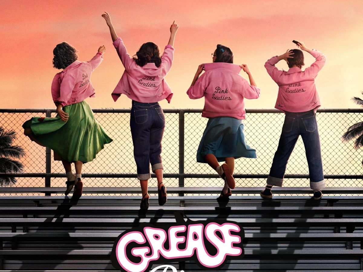 Foto: Cartel promocional de 'Grease'. (SkyShowtime)