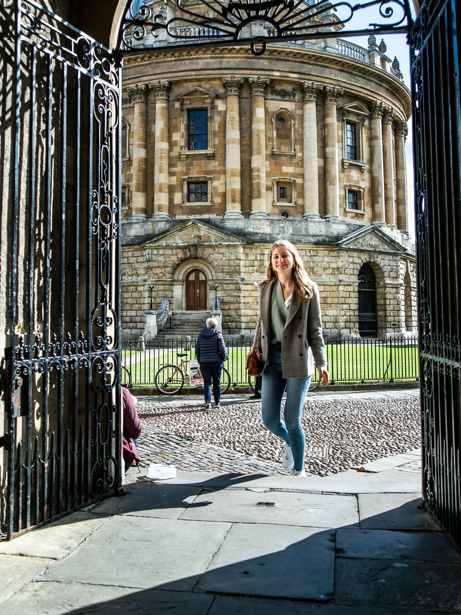 Elisabeth de Bélgica, al comenzar sus estudios en Oxford. (Casa Real de Bélgica/Bas Bogaerts)