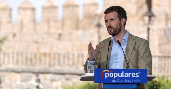 Foto: Casado comienza el curso político con un acto en Ávila. (EFE)