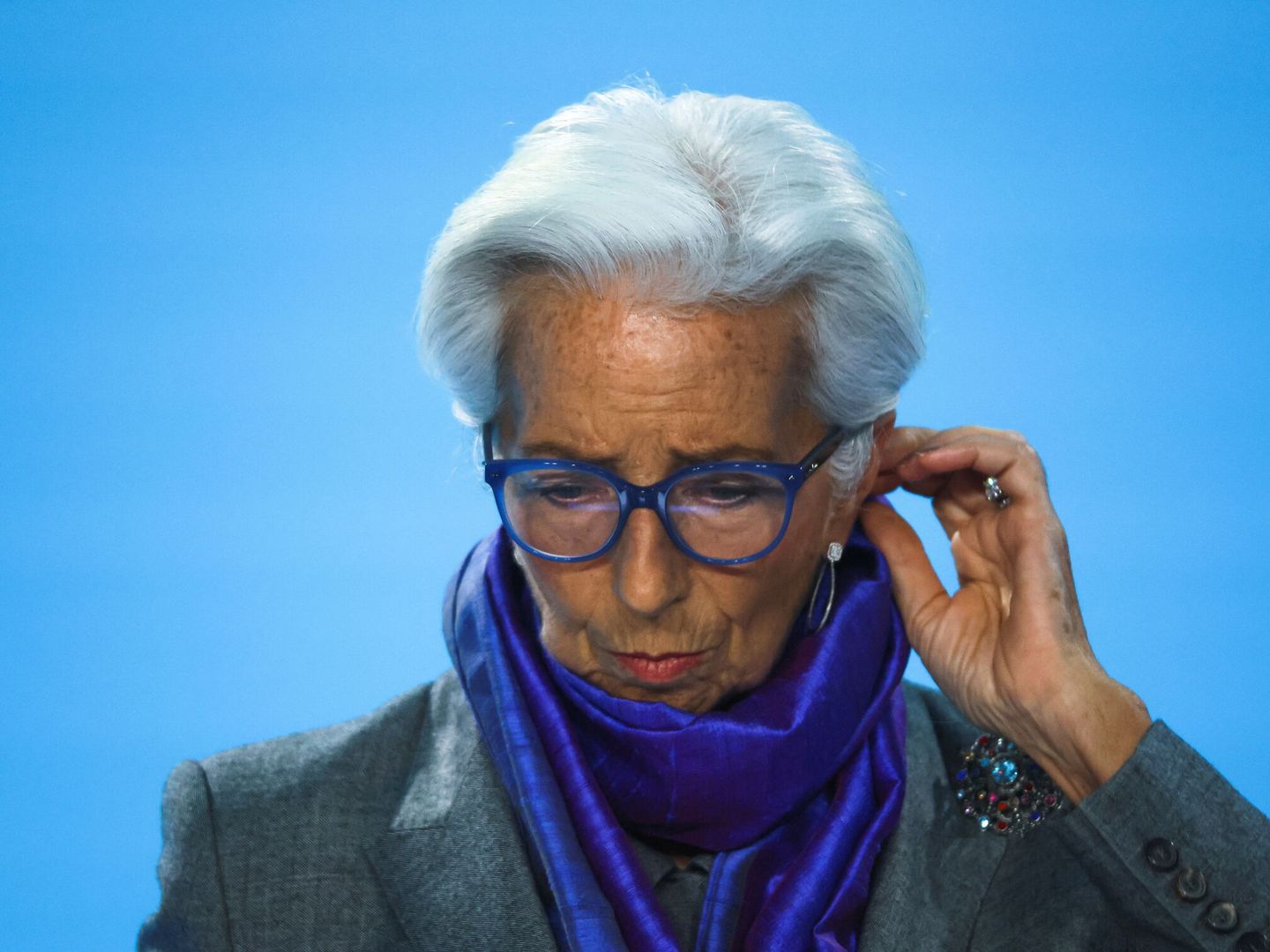 La presidenta del BCE, Christine Lagarde. (Reuters/Wolfgang Rattay)