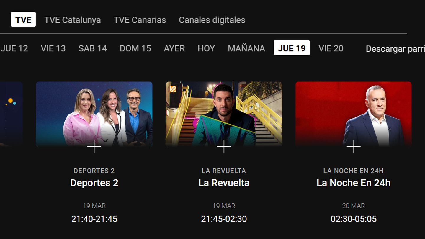 Cambio de última hora en la programación de TVE: confía a Broncano toda ...