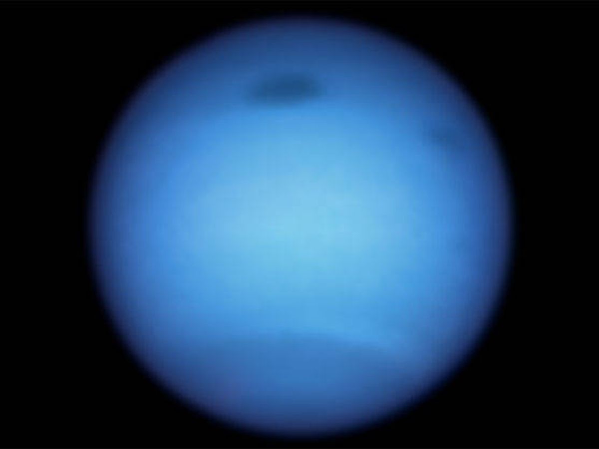 Foto: Descubren en Neptuno una gran tormenta de comportamiento sorprendente (Foto: NASA)