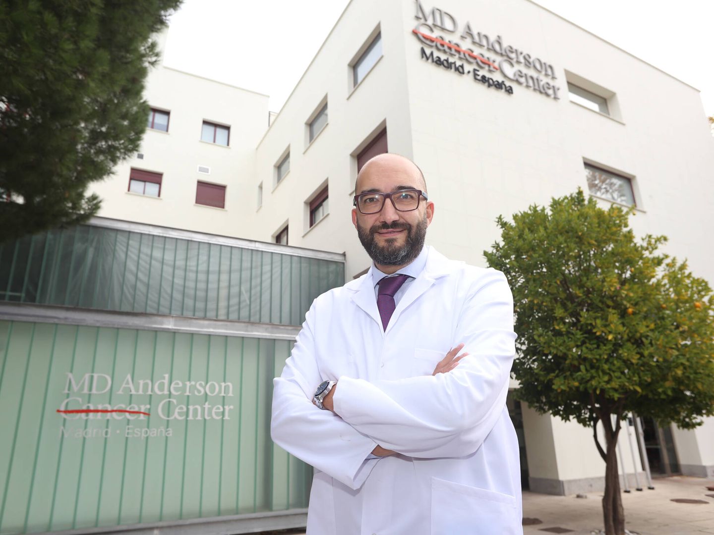 El doctor Enrique Grande es el jefe de Oncología Médica del MD Anderson en Madrid. (Cedida)