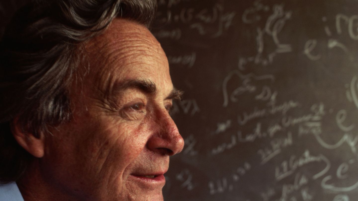 El premio Nobel de física, Richard Feynman.