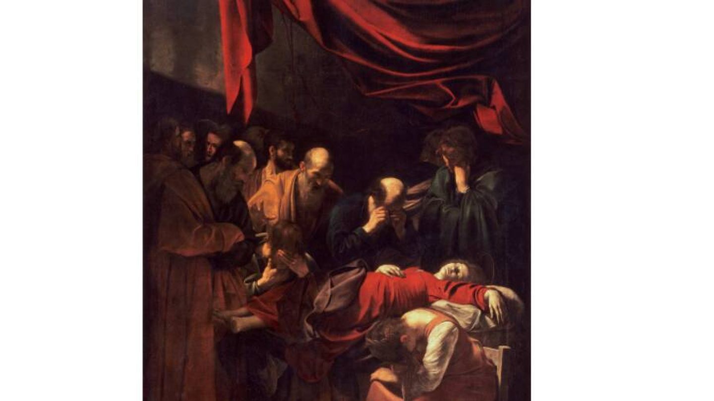'La Muerte de la Virgen' de Caravaggio (1606)