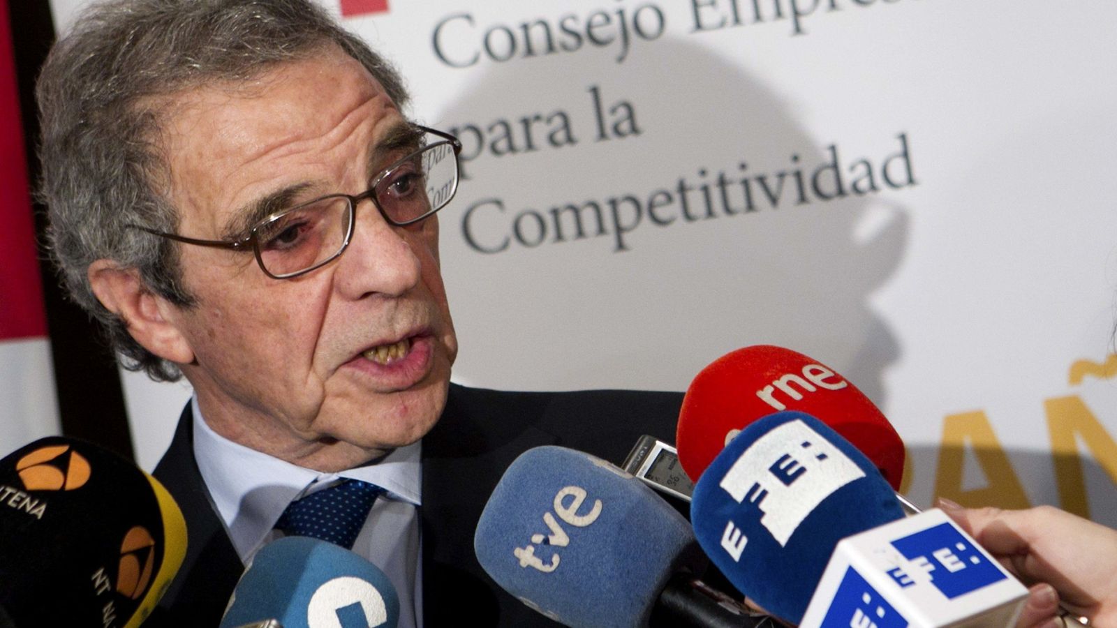 Foto: El presidente del Consejo Empresarial para la Competitividad (CEC), César Alierta. (EFE)