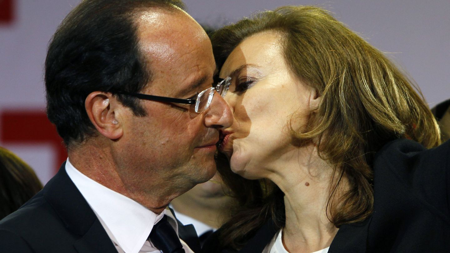 Francois Hollande y Valerie Trierweiler en una imagen de 2012 (Gtres)