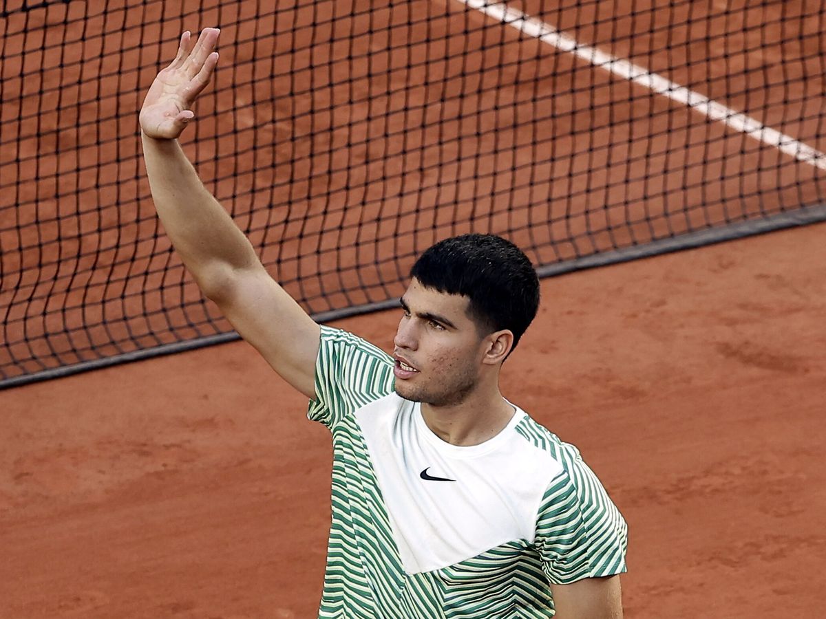 Foto: ¿Cuándo juega Alcaraz su próximo partido en Roland Garros? (EFE/EPA/CHRISTOPHE PETIT TESSON)