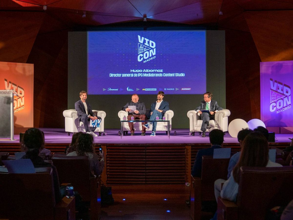 Foto: Presentación de Vidcon Madrid 2022. (Foto: Cortesía Sharemusic!)