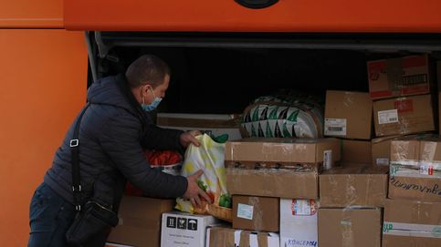 La ayuda humanitaria del pequeño Kiev en Madrid: supermercados, vecinos y abogados