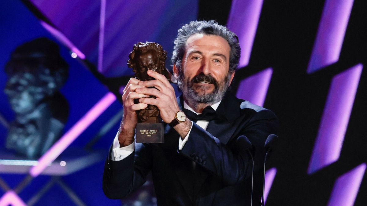 Luis Zahera, ganador del Goya 2023 a Mejor Actor de Reparto