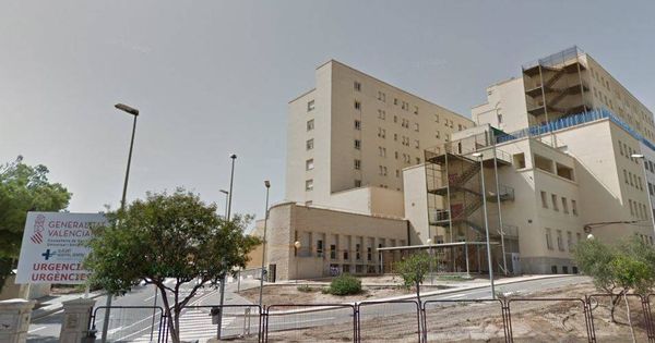 Foto: Vista del Hospital General de Alicante. (Google Maps)