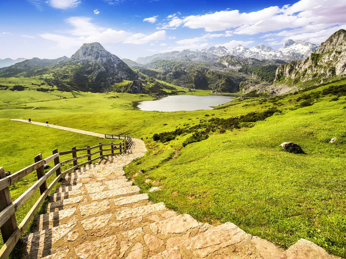 Foto: Lago en Covadonga, Asturias. (iStock)
