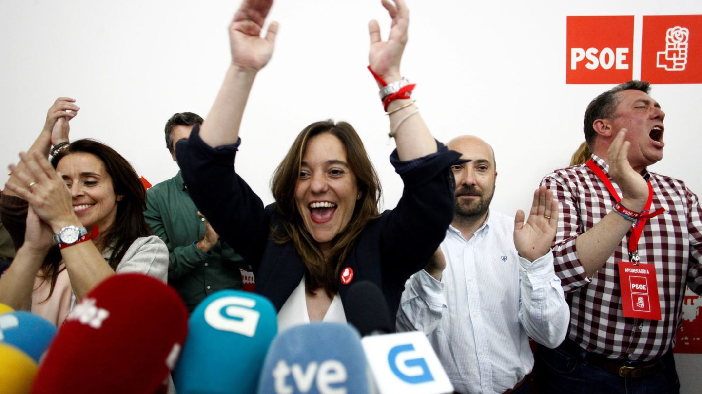 La candidata del PSdeG-PSOE a la alcaldía de A Coruña. (EFE)