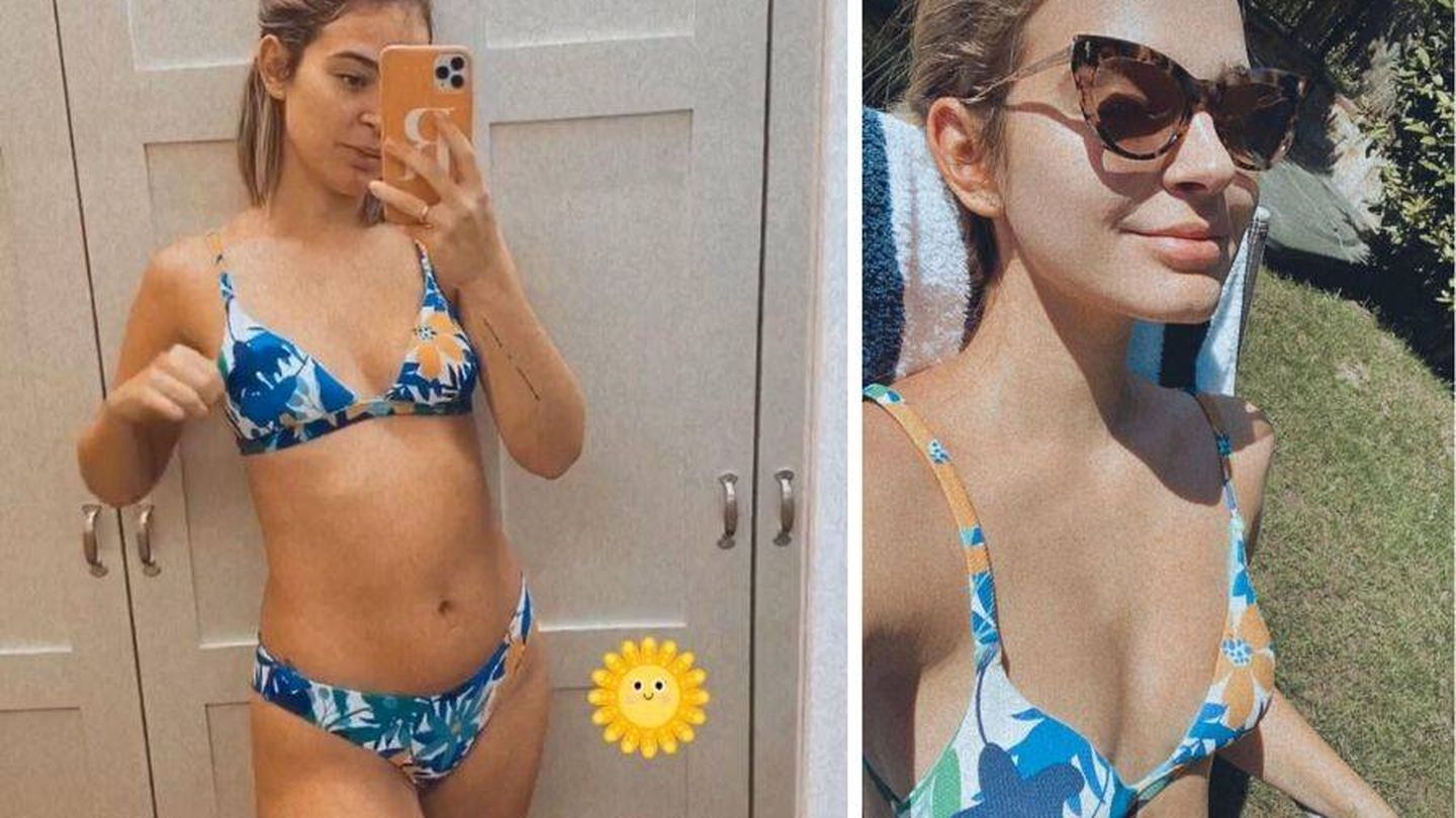 Laura Escanes posando con el bikini 'top ventas' de Woman Secret. (Instagram, @lauraescanes)