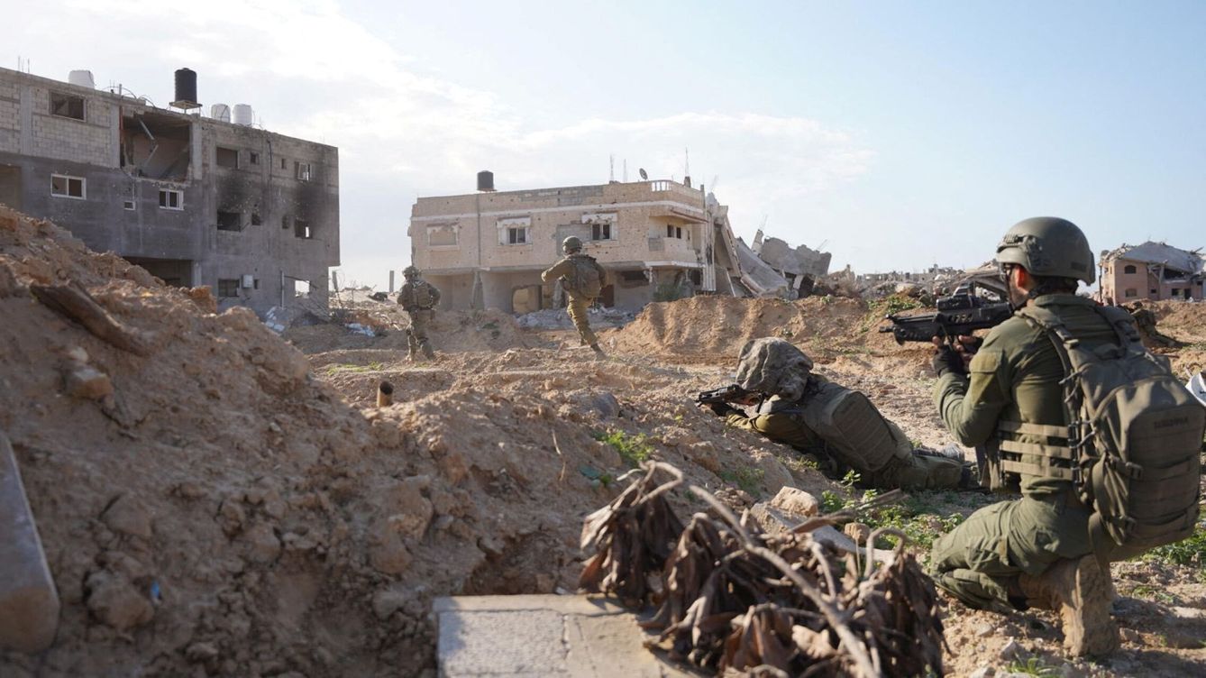 Foto: Tropas de Israel en la Franja de Gaza. (Reuters/IDF) 
