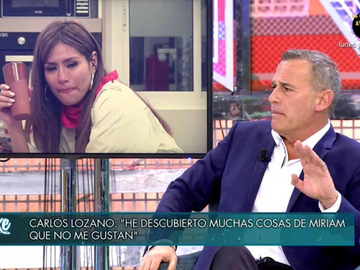 Foto: Carlos Lozano, en 'Sábado Deluxe'. (Telecinco).
