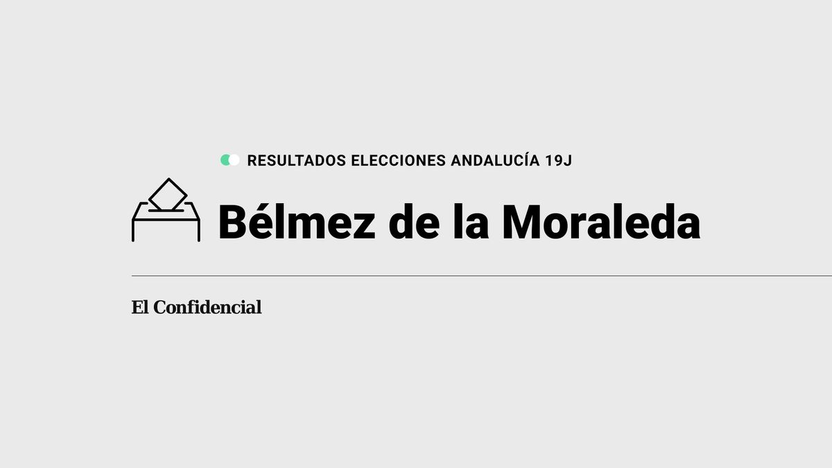 Resultados en Bélmez de la Moraleda de las elecciones Andalucía: el PSOE-A gana en el municipio