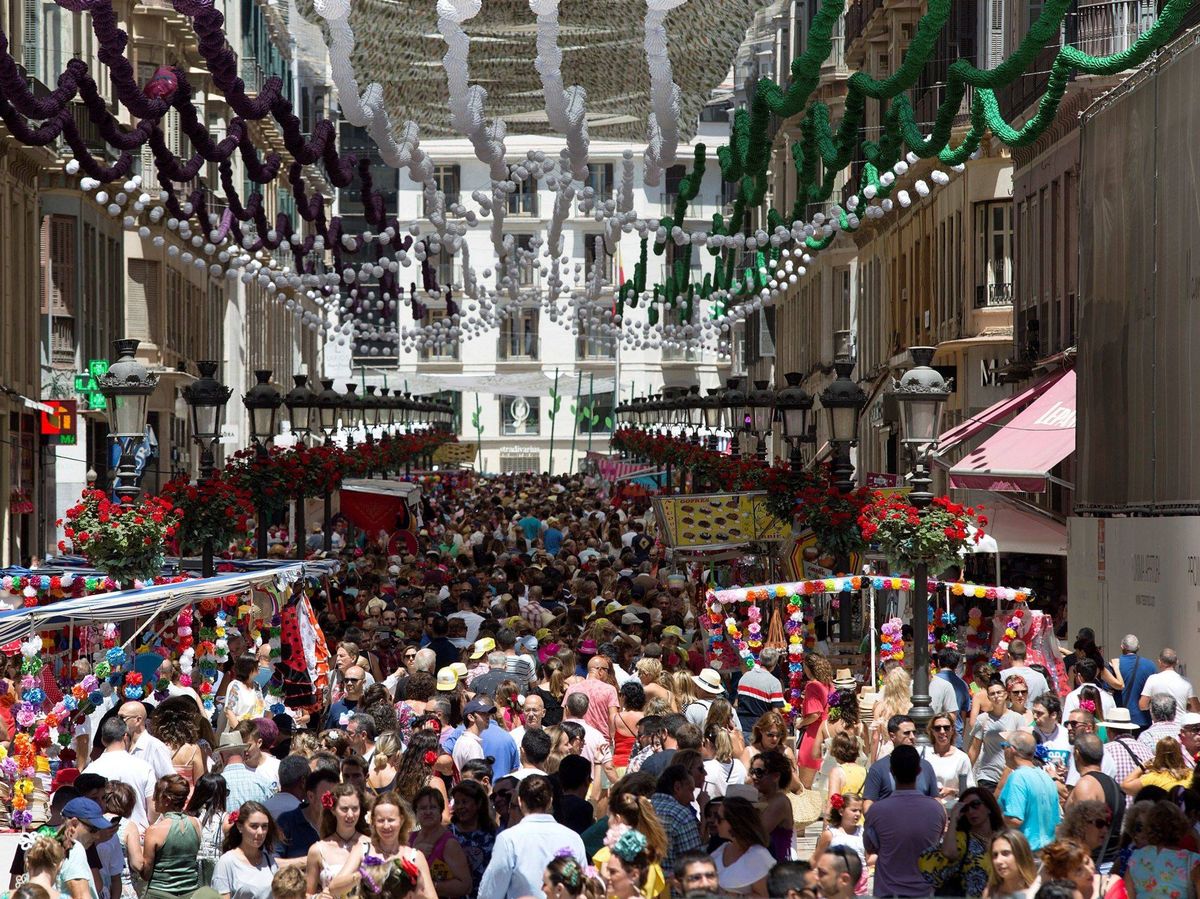 Foto: Feria de Málaga en 2018. Foto: Efe