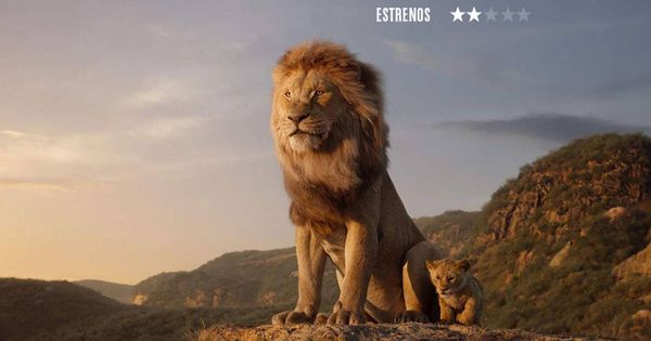 Foto: 'El rey león'.