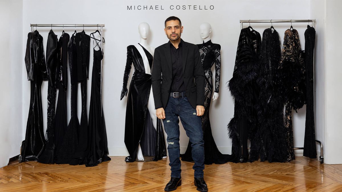 Michael Costello, el diseñador de las estrellas, nos abre su showroom en Madrid: "Estoy aquí gracias a Paula Echevarría"