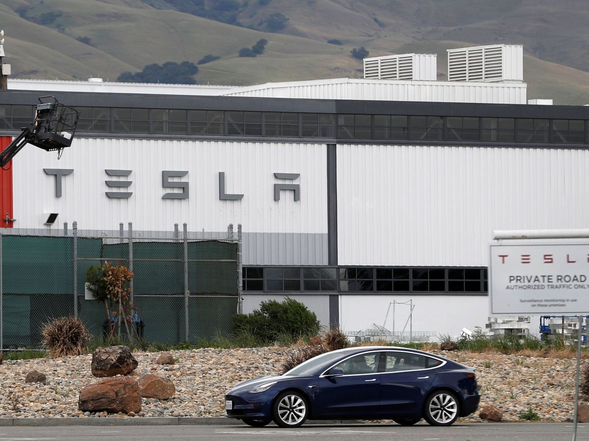 Foto: Factoría de Tesla en Fremont, California. (Reuters)