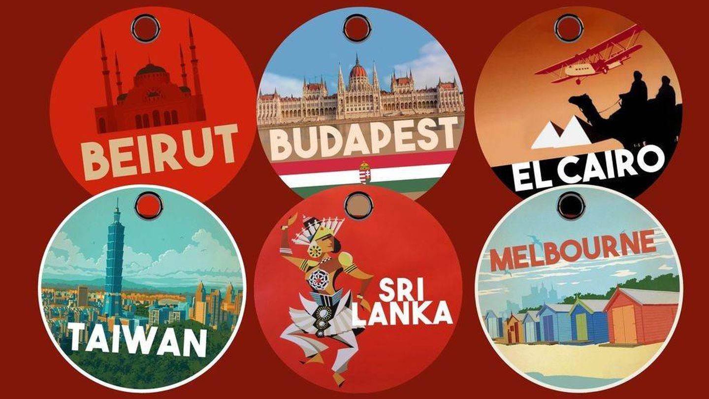 Beirut, Budapest, El Cairo, Taiwan, Sri Lanka o Melbourne, destinos de 'Viajeros Cuatro'.
