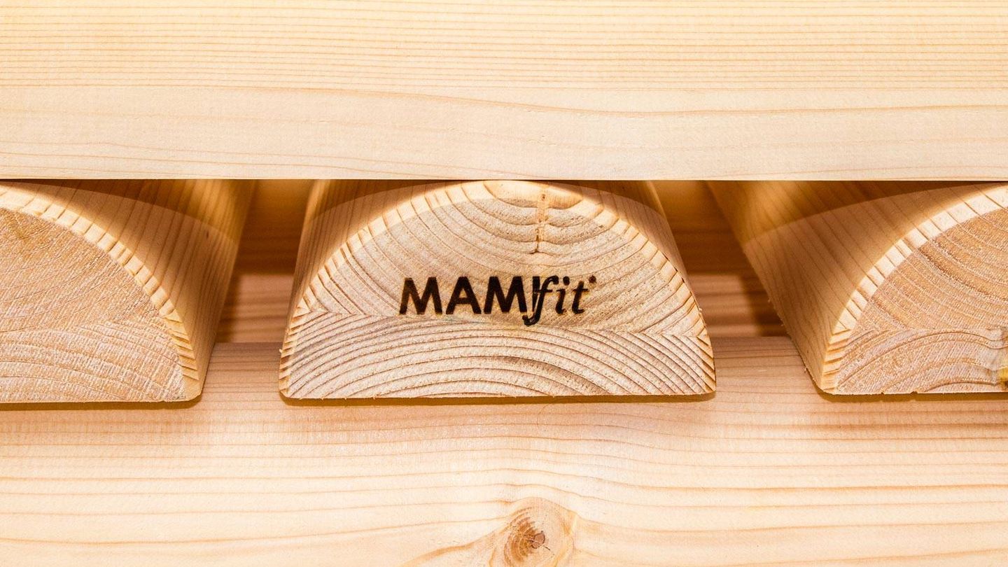 Wood Roller de Mami Fit. (Cortesía)